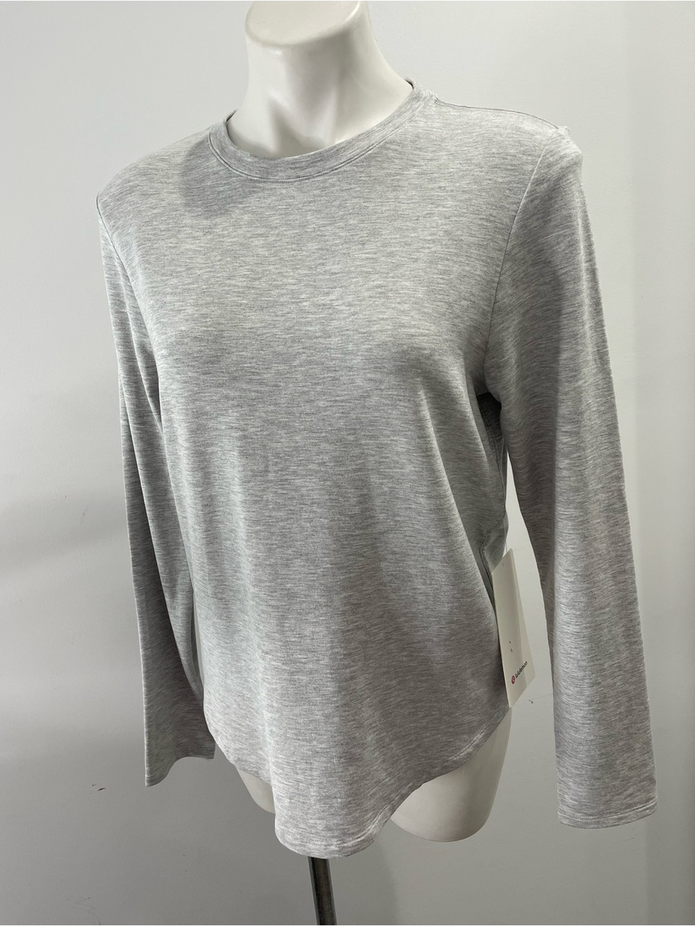 Lululemon Love Modal Fleece Top 8 Crew Neck Long Sleeve Pullover Hip Length NWT